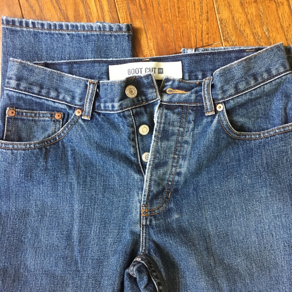 Gap Boot Cut button fly jeans size 4A